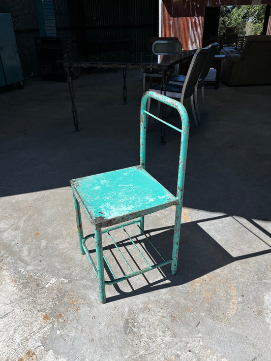 Metal chairs