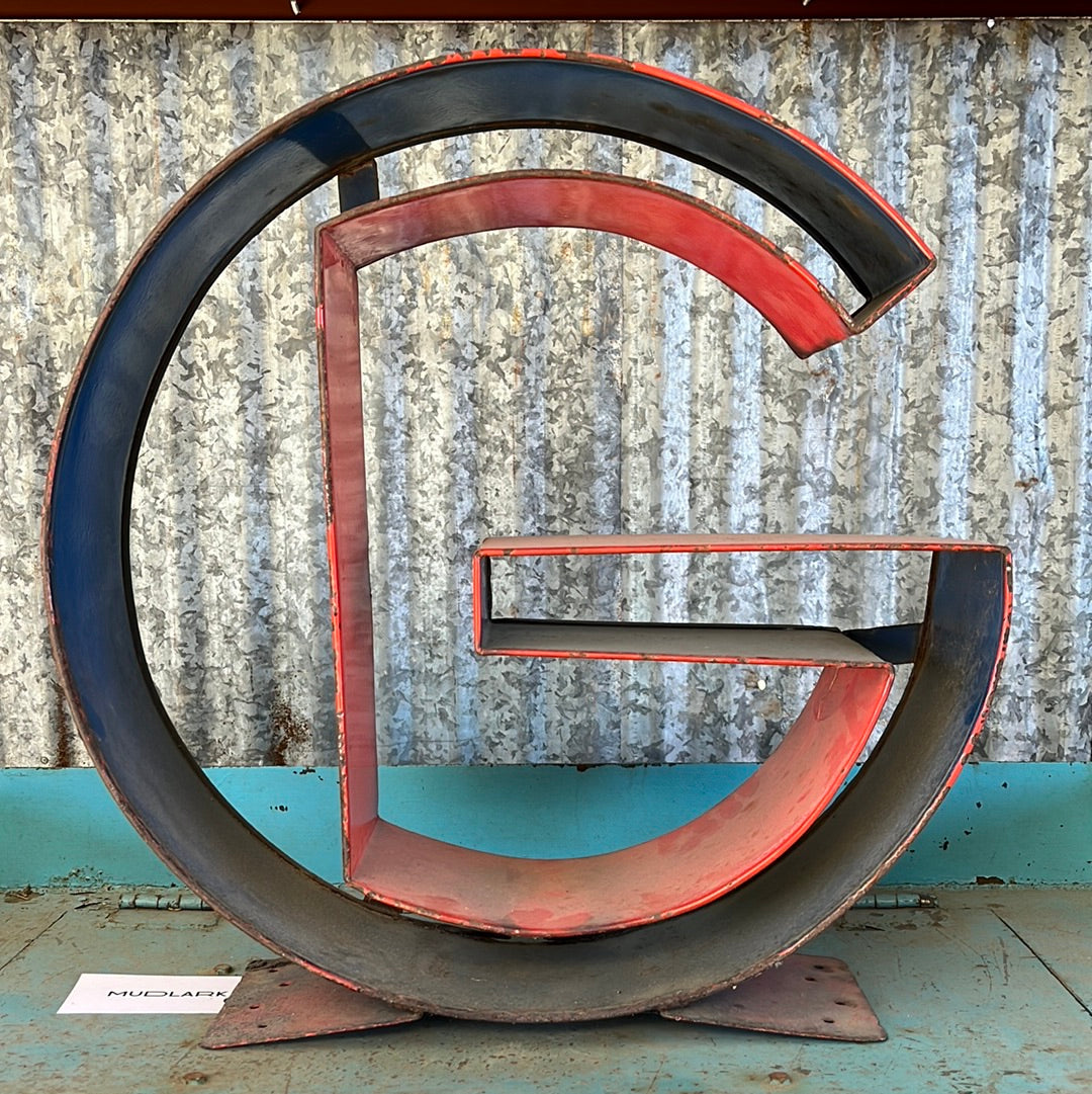 Steel letter “G”