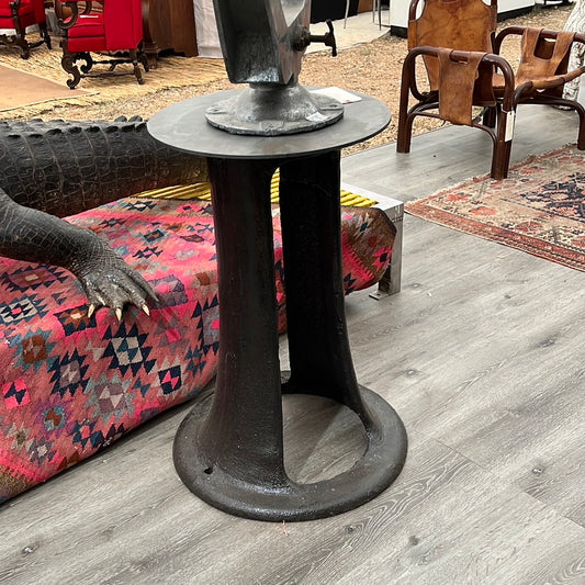 Cast Iron O beam pedestal