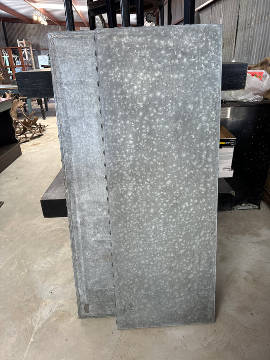 Galvanized steel pedestals