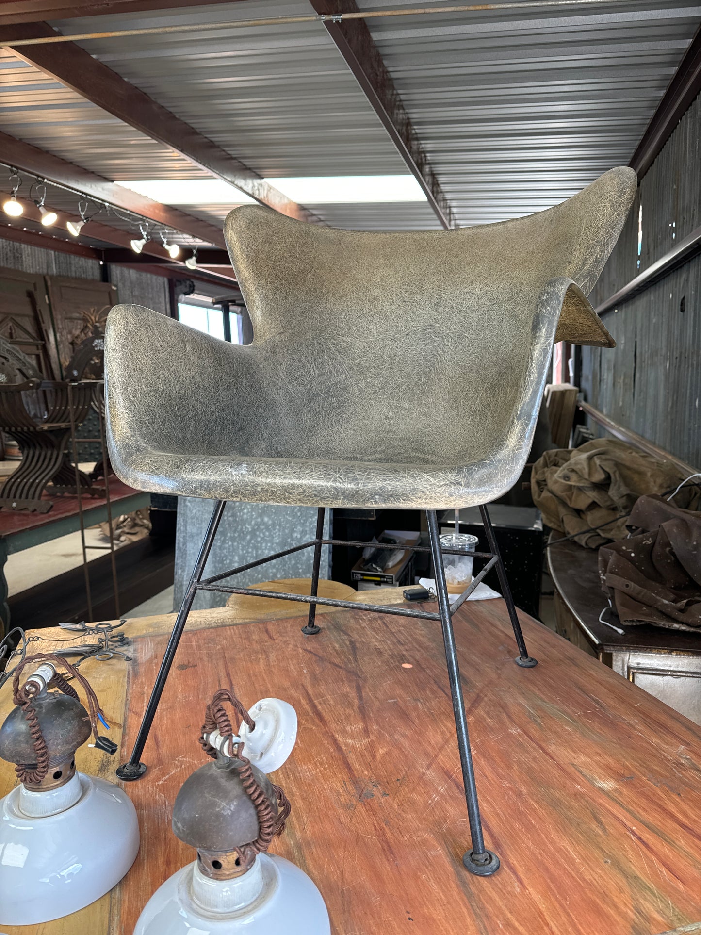 Fiberglass chair