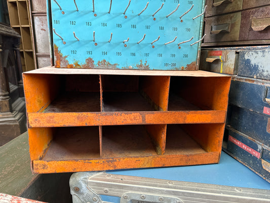 Steel shelving unit